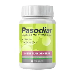 Envase de Pasodiar, 20 cápsulas