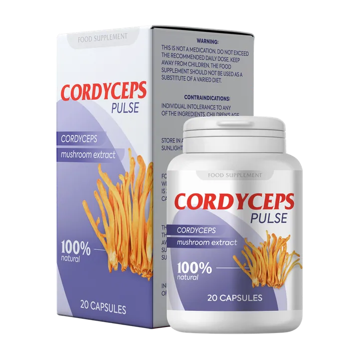 Packung von Cordyceps Pulse, 20 Kapseln